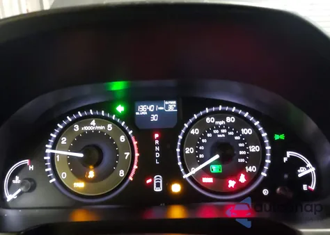 2016 Honda Odyssey Se из США, поврежденный, VIN 5FNRL5H38GB104192